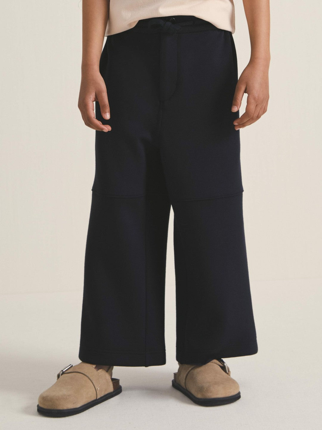 Reiss 4-9 yrs  | Les 100 Ciels Wide-Leg Joggers in Navy