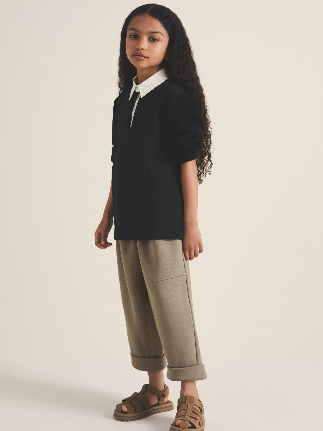 Reiss 13-14 yrs  | Les 100 Ciels Jersey Joggers in Mink