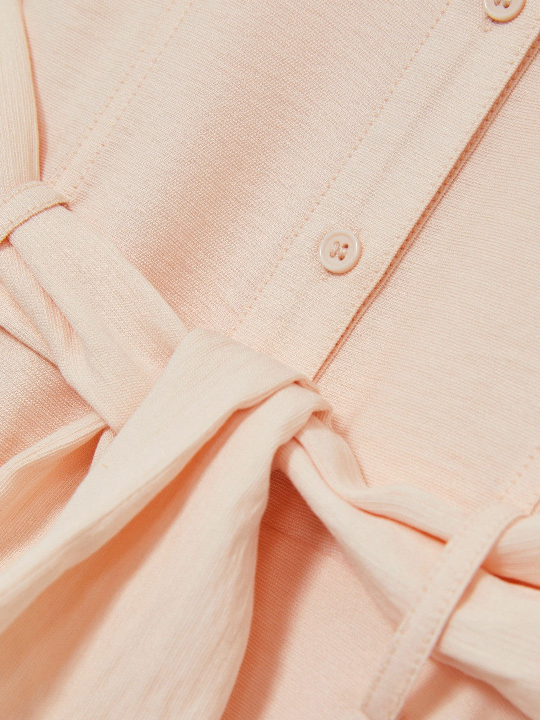 Reiss 13-14 yrs Tie-Waist Collared Dress in Pink