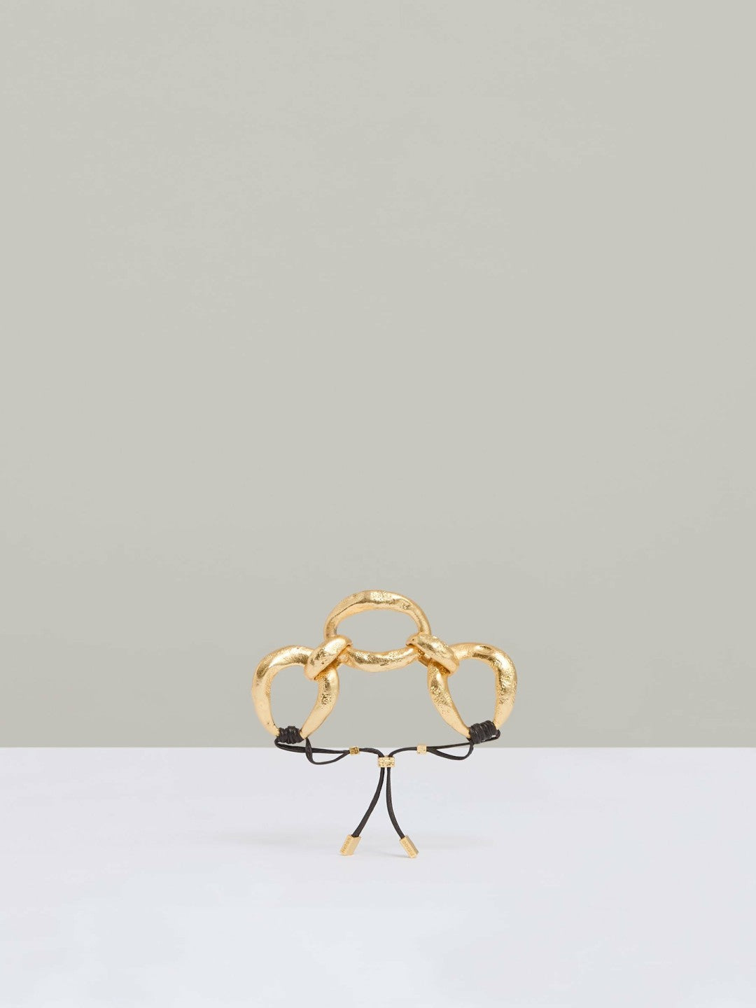 Reiss Molten Link Bracelet in Gold Tone