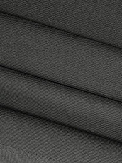 Reiss Cotton Garment-Dyed Oversized T-Shirt in Washed Black