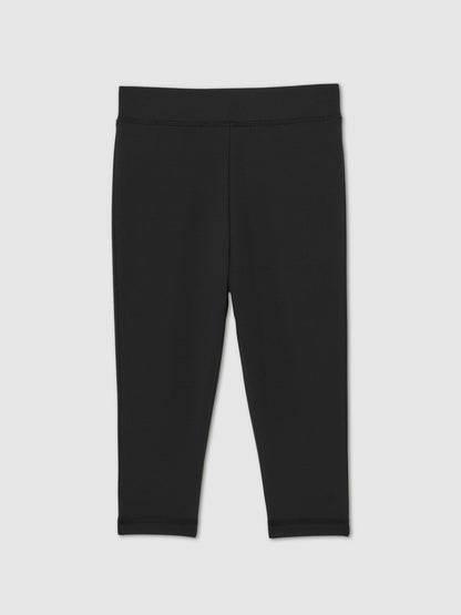 Reiss 13-14 yrs Three-Quarter Length Leggings in Black