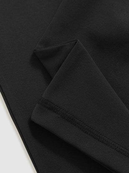 Reiss 13-14 yrs Three-Quarter Length Leggings in Black