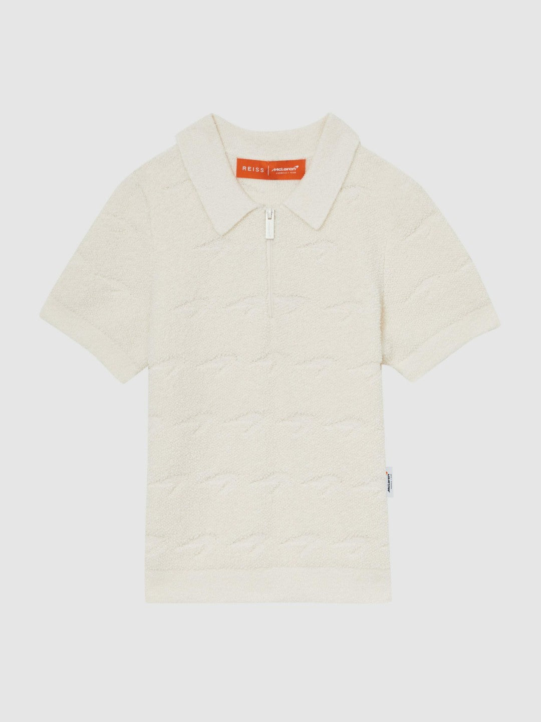 Reiss 13-14 yrs McLaren F1 Team Speedmark Polo Shirt in White