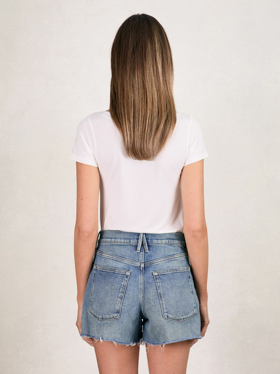 Reiss Short Sleeve T-Shirt in Cream