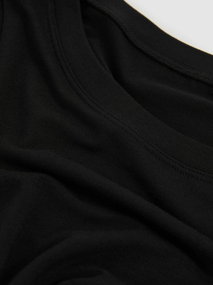Reiss Short Sleeve T-Shirt in Black