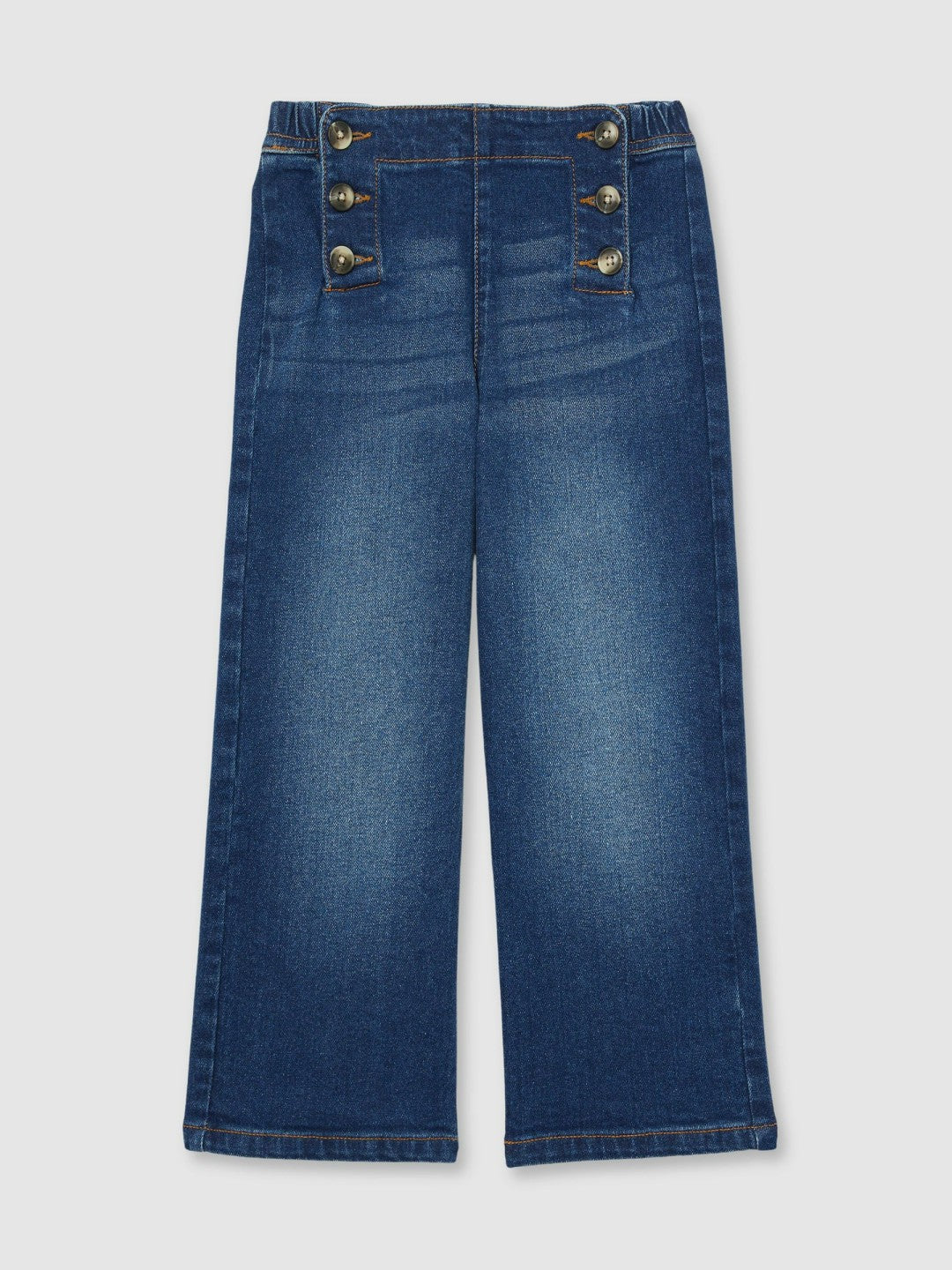 Reiss Straight-Leg Sailor Jeans in Blue