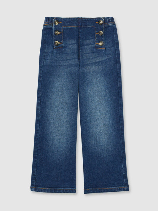 Reiss Straight-Leg Sailor Jeans in Blue