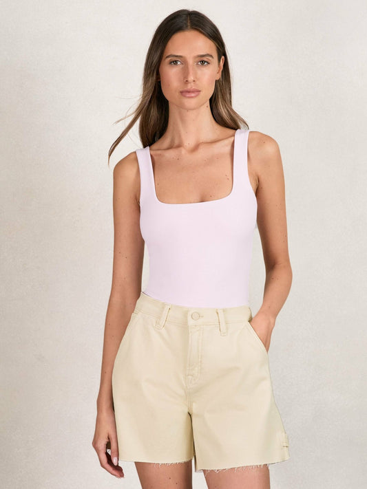 Reiss 90S Long Shorts in Ecru