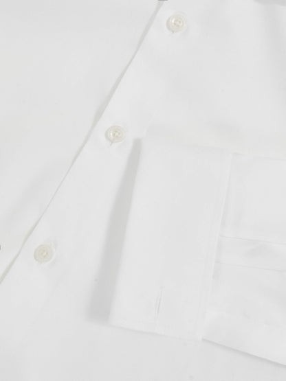 Reiss Regular Fit Slim-Fit Cotton-Sateen Shirt in White