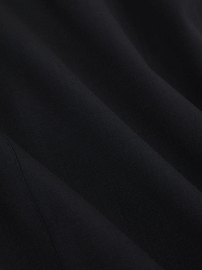 Reiss Wool-Blend Single-Breasted Suit Blazer Slim-Fit in Navy