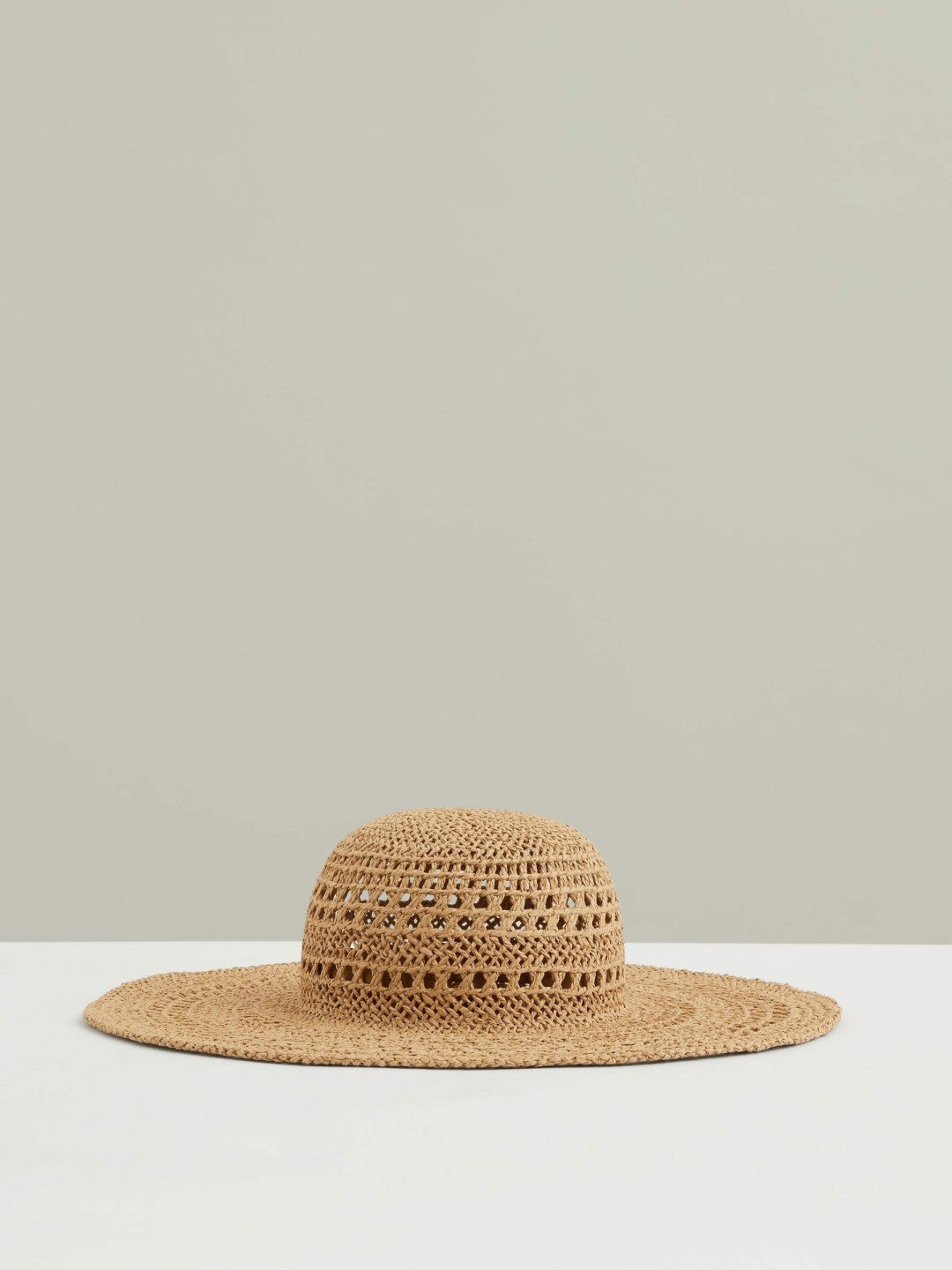 Reiss Straw Sun Hat in Natural