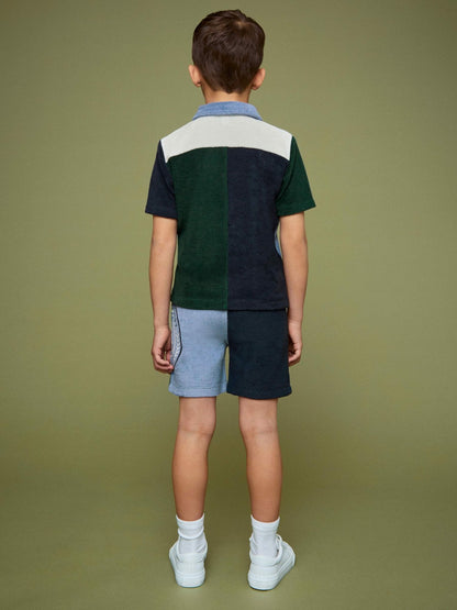 Reiss 3-9 yrs SmileyWorld Towelling Shorts in Blue