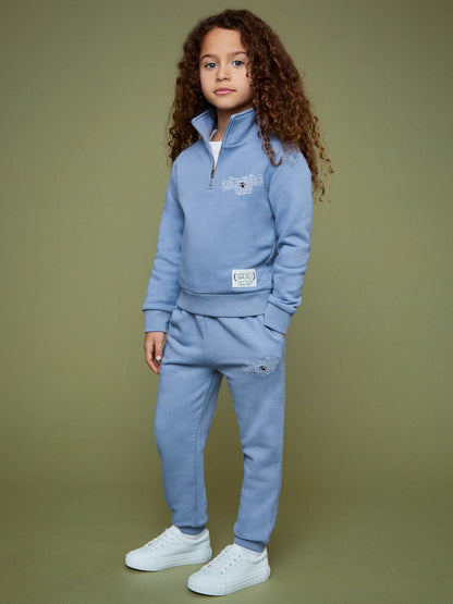 Reiss 3-9 yrs SmileyWorld Cuffed Joggers Unisex Fit in Blue