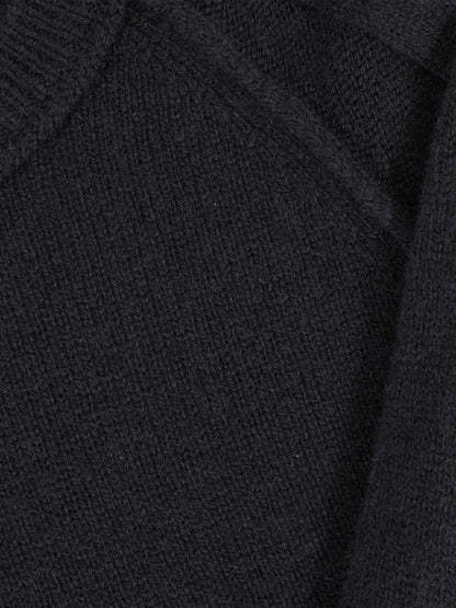 Reiss 9-13 yrs Wool-Cashmere Reverse-Seam Jumper in Navy