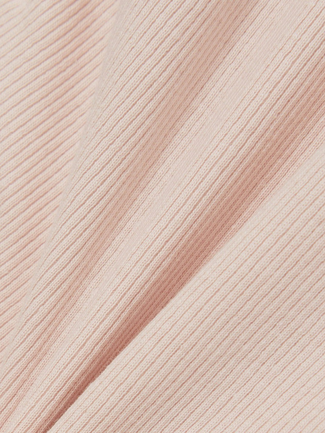 Reiss 9-13 yrs Cotton Ruched Long-Sleeve T-Shirt with Stretch in Pale Pink