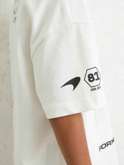 Reiss 3-9 yrs McLaren F1 Team British GP T-Shirt Unisex Fit in White