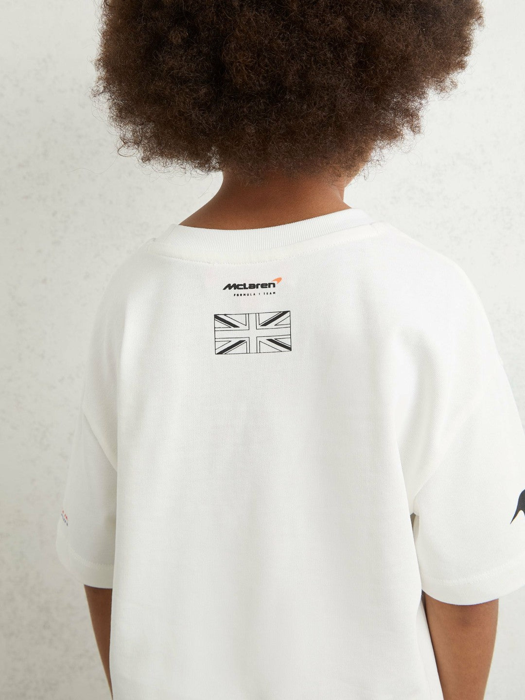 Reiss 3-9 yrs McLaren F1 Team British GP T-Shirt Unisex Fit in White