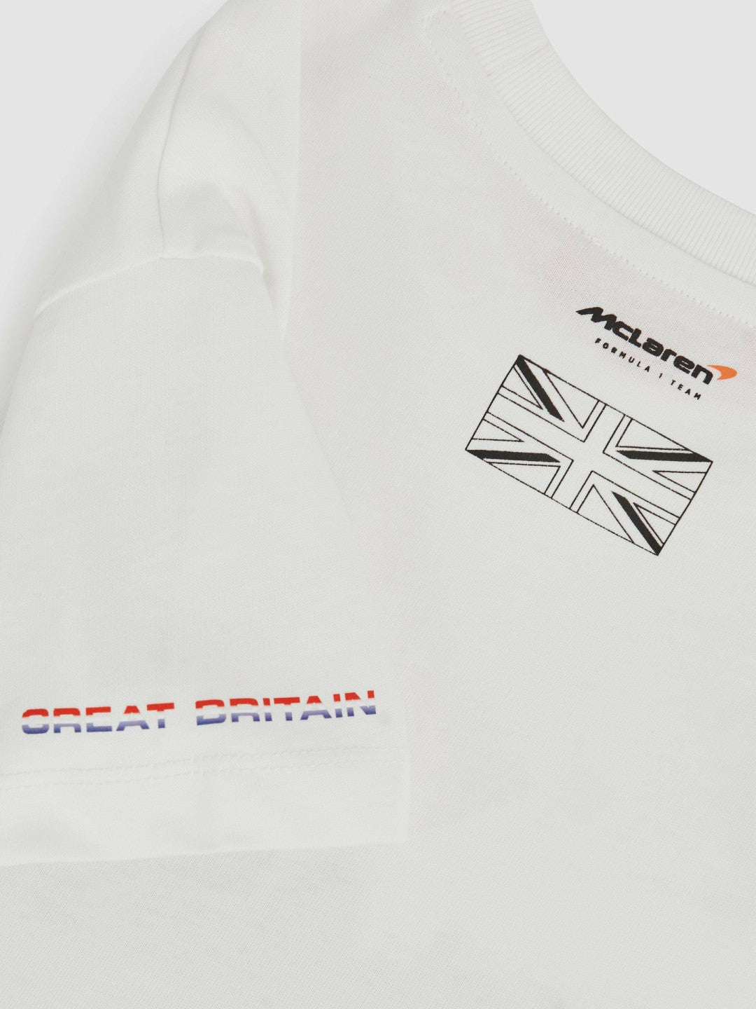 Reiss 3-9 yrs McLaren F1 Team British GP T-Shirt Unisex Fit in White