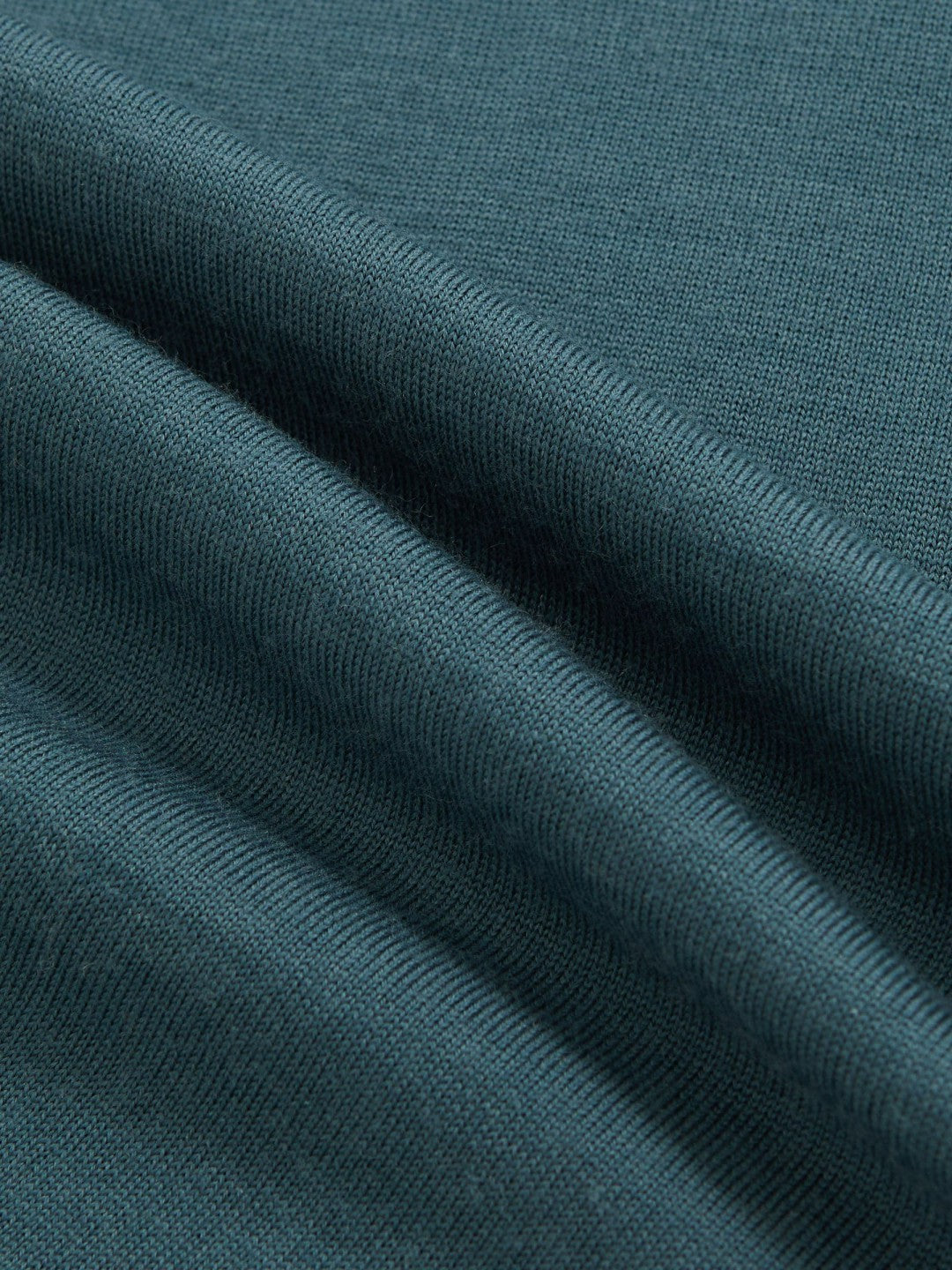 Reiss Merino Wool Half Zip Jumper in Orion Blue