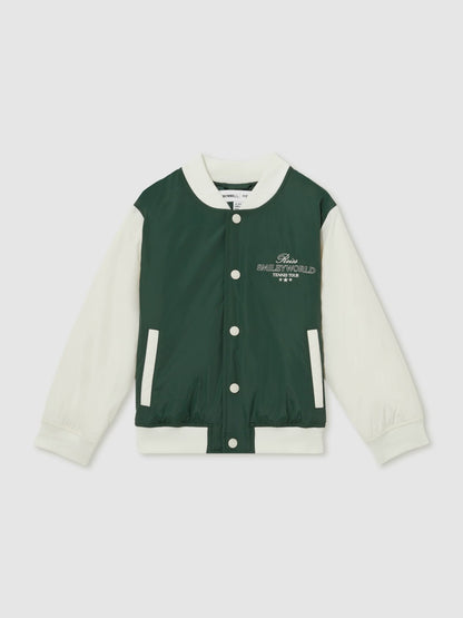 Reiss 3-9 yrs SmileyWorld Bomber Jacket in Dark Green