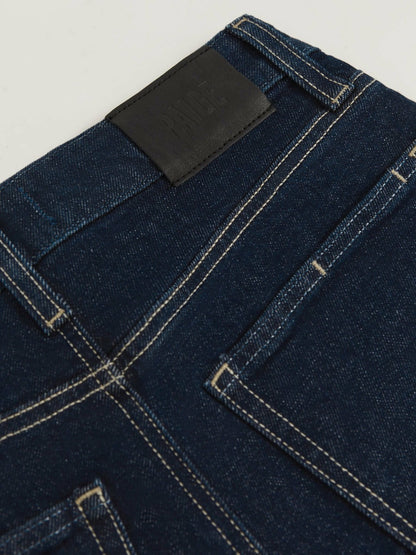 Reiss Paige Denim Bermuda Shorts in Navy