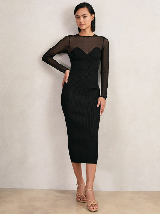 Reiss Dress in Black