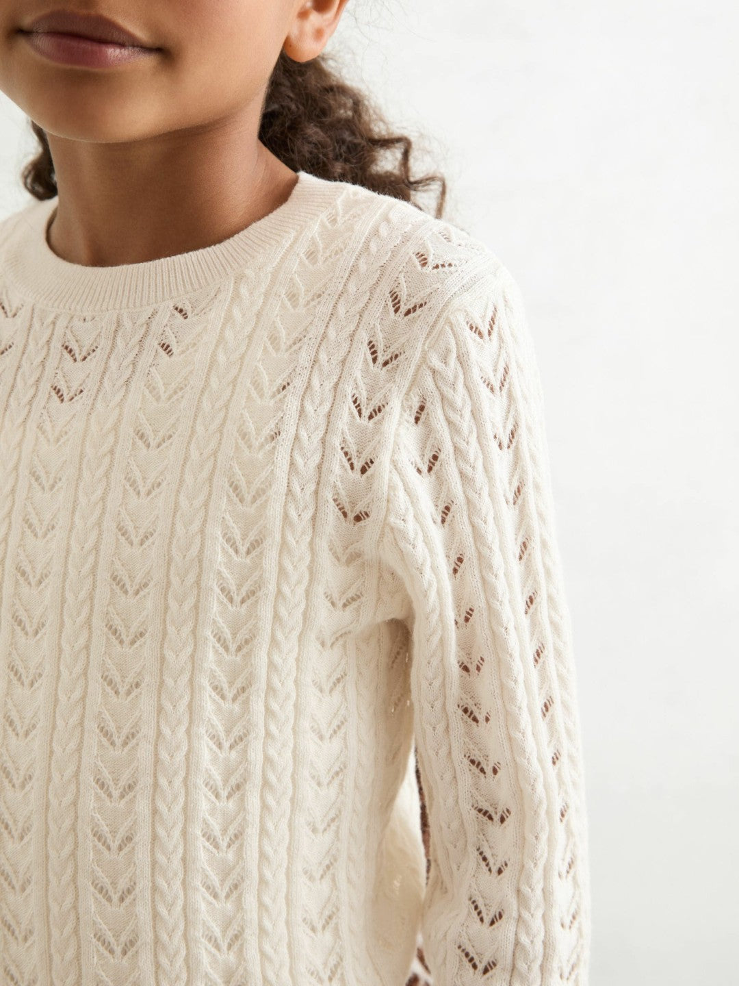 Reiss Jumper in Ivory
