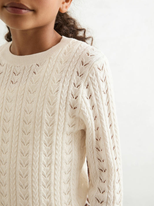 Reiss Jumper in Ivory