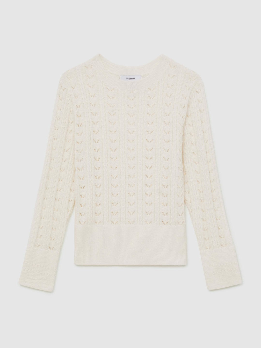 Reiss Jumper in Ivory