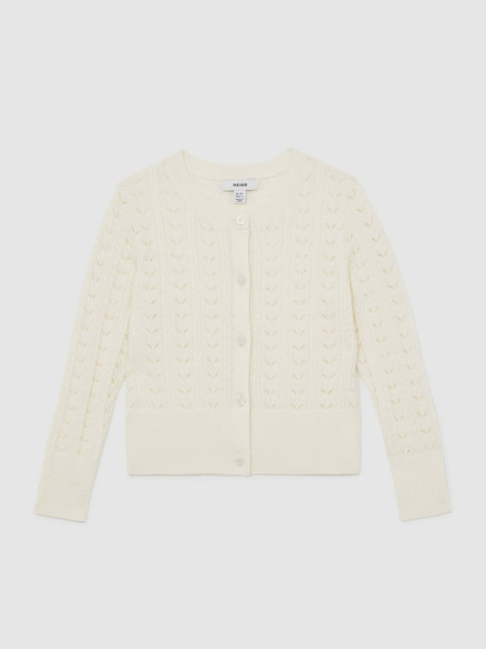 Reiss Cardigan in Ivory