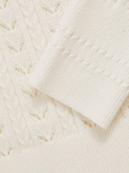 Reiss Jumper in Ivory