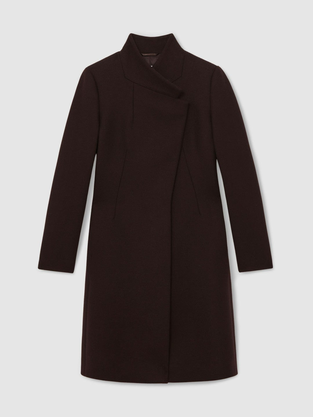 Reiss Coat in Chocolate Brown