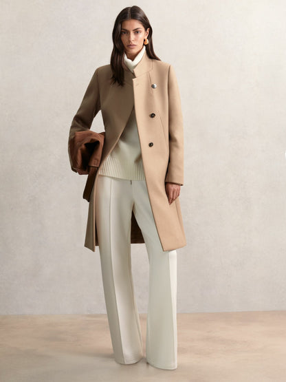 Reiss Coat in Camel