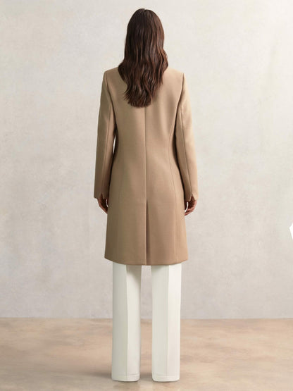 Reiss Coat in Camel