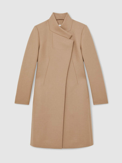 Reiss Petite Coat in Camel
