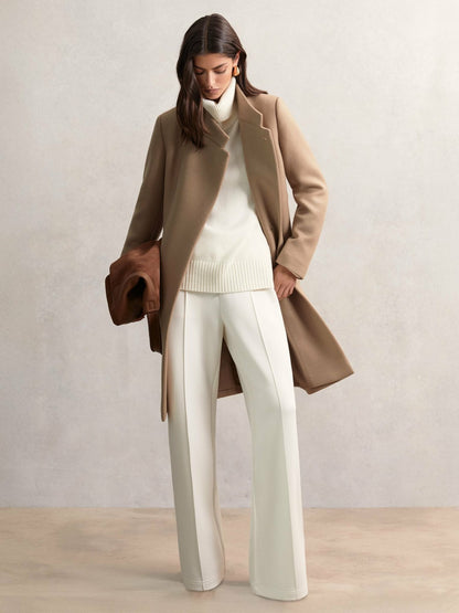 Reiss Petite Coat in Camel