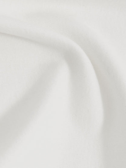 Reiss Stretch Cotton V-Neck T-Shirt in White