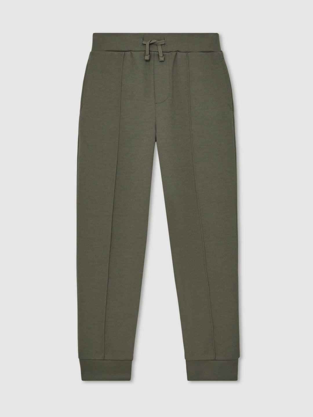 Reiss 9-13 yrs Interlock Drawstring Joggers in Dark Sage