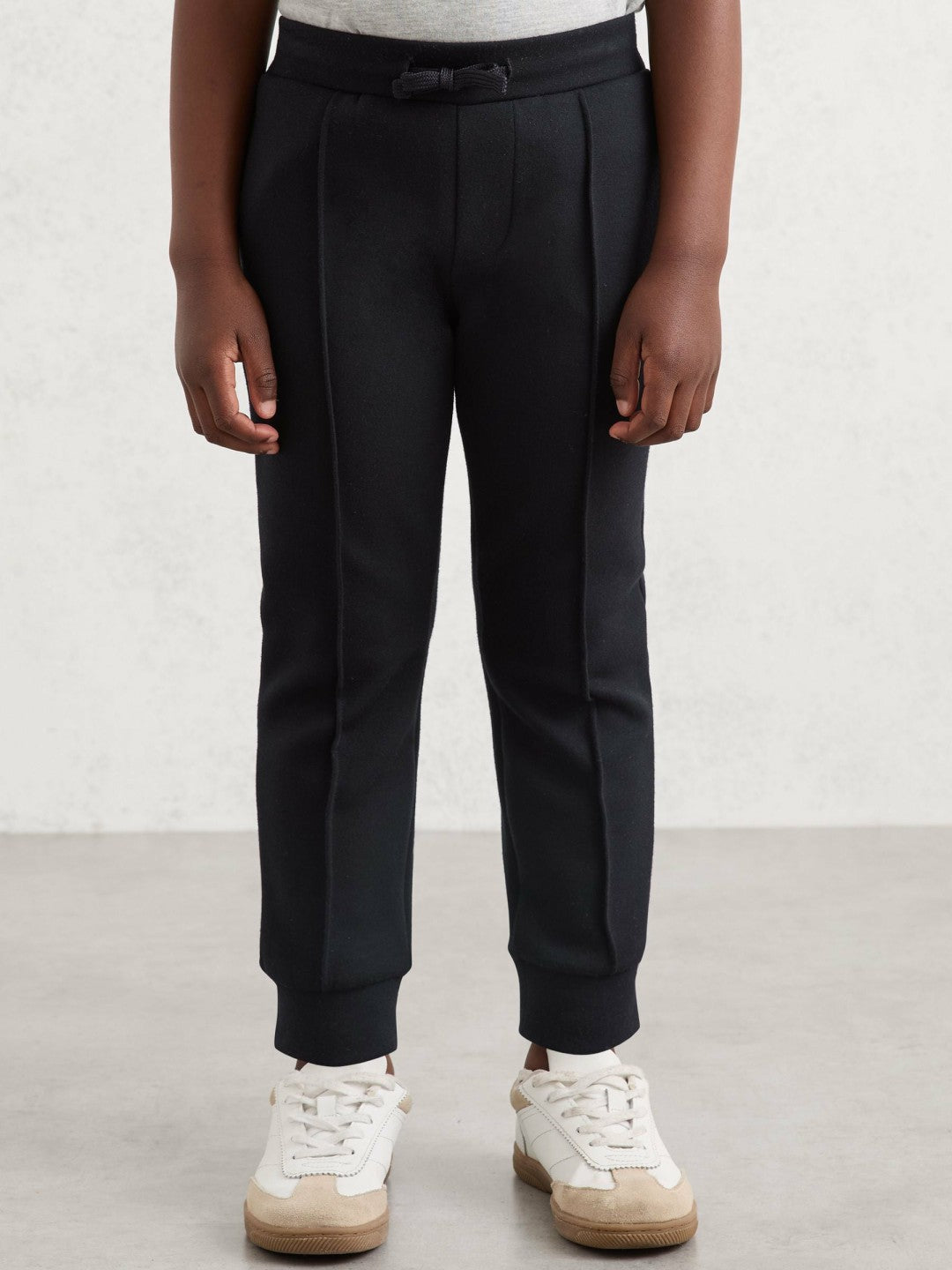 Reiss 3-9 yrs Interlock Drawstring Joggers in Navy Blue