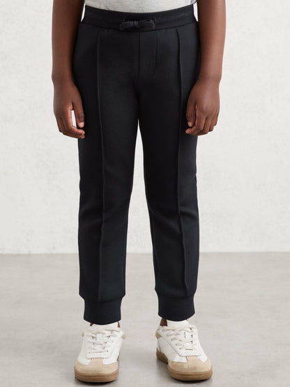 Reiss 3-9 yrs Interlock Drawstring Joggers in Navy Blue