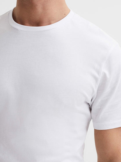 Reiss Three Pack Of Crew Neck T-shirts in White