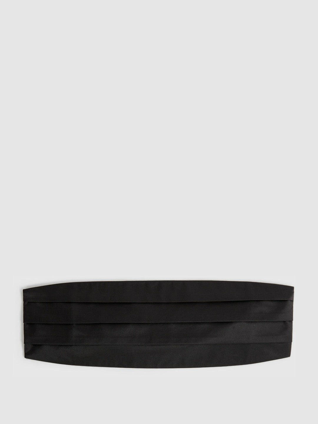 Reiss Silk Cummerbund in Black