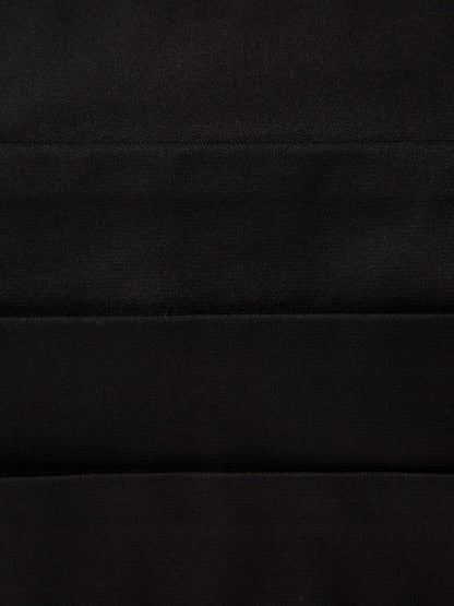 Reiss Silk Cummerbund in Black