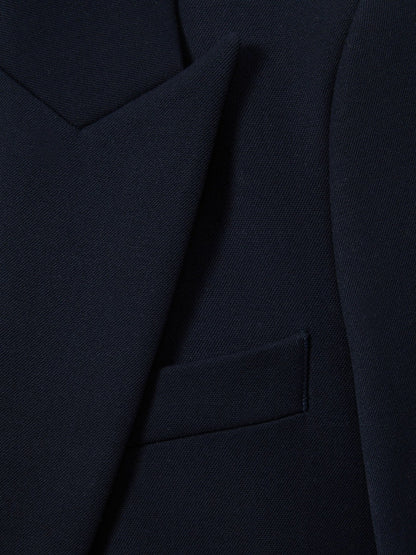 Reiss Petite Tailored Single Breasted Suit Blazer in Navy