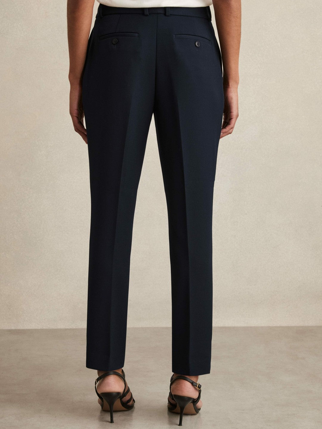 Reiss Slim Fit Suit Trousers in Navy