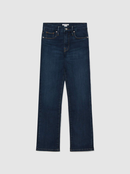 Reiss Good American Slim Fit Cropped Jeans in Blue