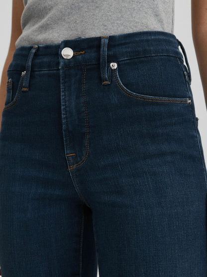 Reiss Good American Slim Fit Cropped Jeans in Blue