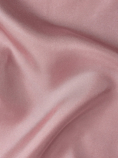 Reiss Plain Silk Pocket Square in Pink