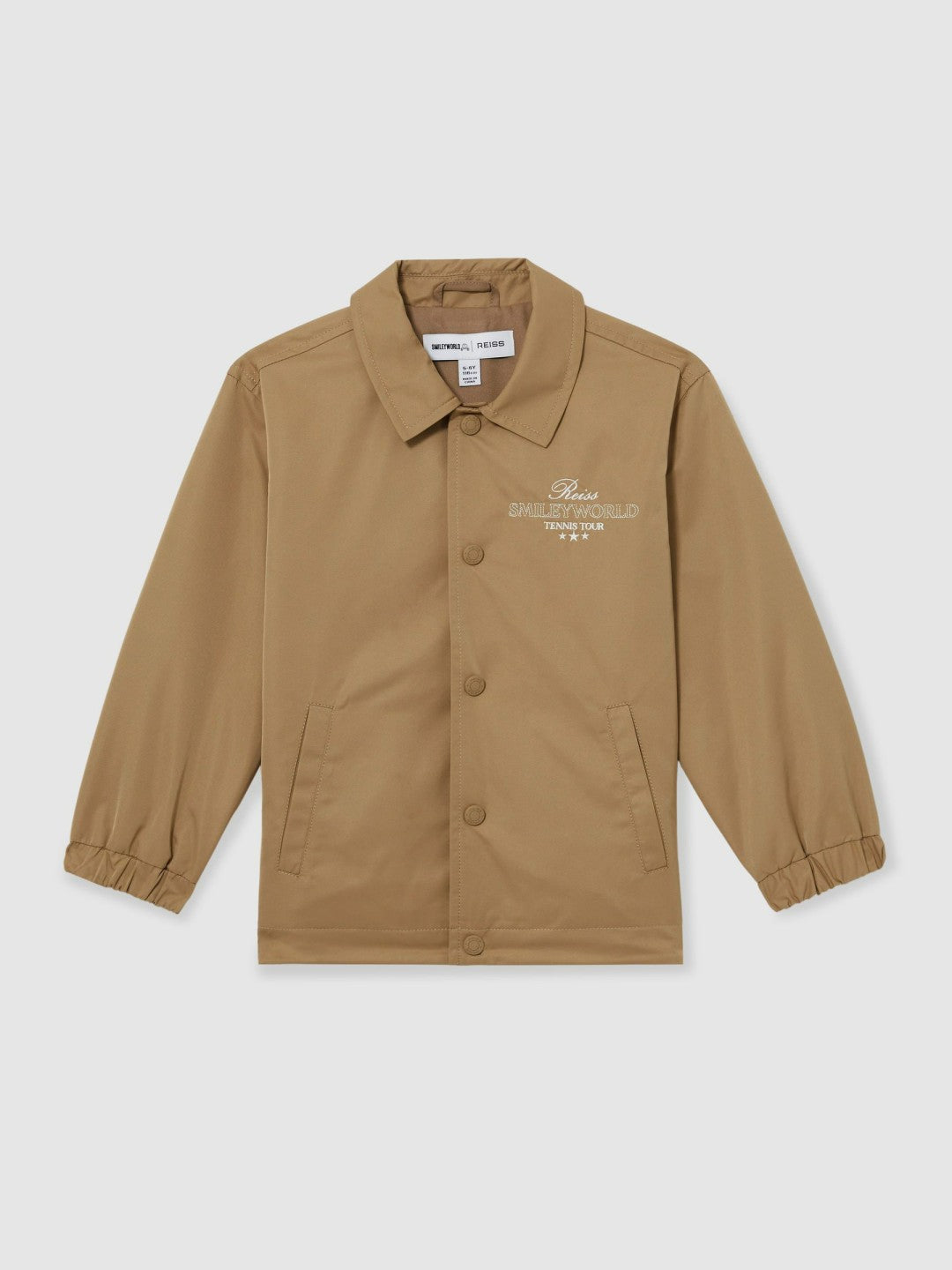 Reiss 3-9 yrs SmileyWorld Harrington Jacket in Stone